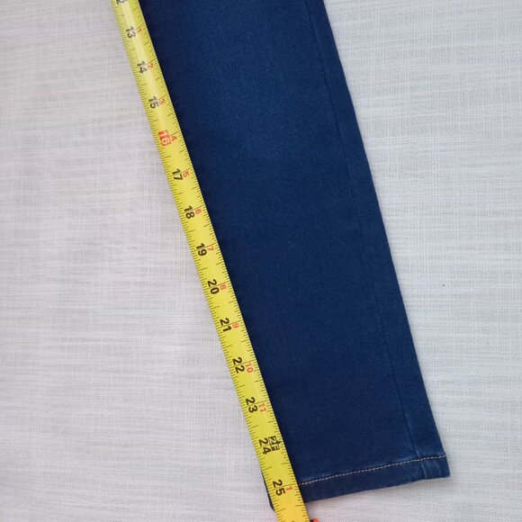 GUESS Girls' Low Rise Skinny Jeans Denim Pants Stretch Dark Blue, Size 10 - Picture 5 of 6